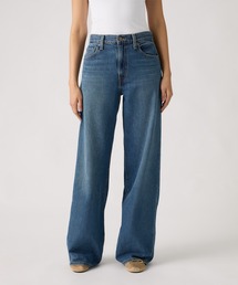 LEVI'S/リーバイス] RIBCAGE ワイドシルエット ハイライズストレート