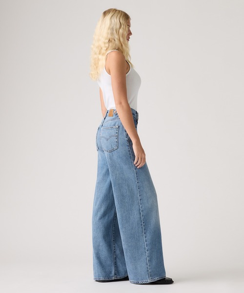 Levi's(リーバイス)の「Levi's/リーバイス CINCH WIDE LEG ジーンズ(デニムパンツ・レディース・ライトインディゴブルー/ライトブルー/ブラック/ブルー・26inch/25inch/24inch/23inch/28inch/27inch)」の15枚目の写真