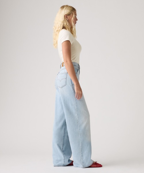 Levi's(リーバイス)の「Levi's/リーバイス CINCH WIDE LEG ジーンズ(デニムパンツ・レディース・ライトインディゴブルー/ライトブルー/ブラック/ブルー・26inch/25inch/24inch/23inch/28inch/27inch)」の12枚目の写真