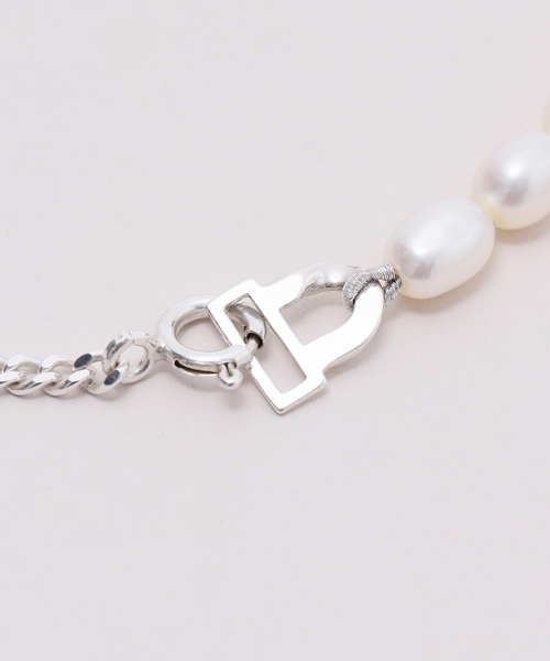 SASKIA DIEZ（サスキアディッツ）の「【SASKIA DIEZ/サスキア ディツ】GRAND IDENTITY PEARLNECKLACE（ネックレス・レディース・シルバー・FREE）」の4枚目の写真