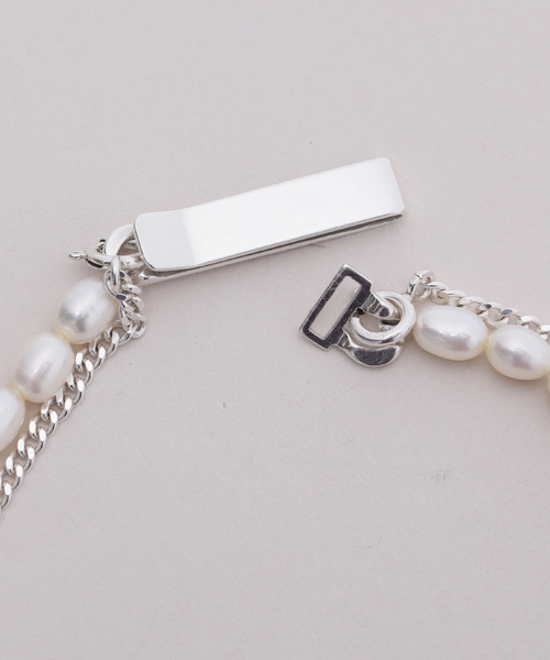 SASKIA DIEZ（サスキアディッツ）の「【SASKIA DIEZ/サスキア ディツ】GRAND IDENTITY PEARLNECKLACE（ネックレス・レディース・シルバー・FREE）」の16枚目の写真