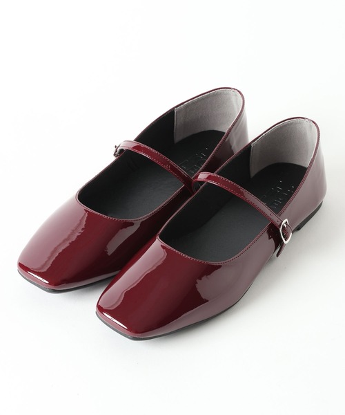 LAKOLE(ラコレ)の「アソートストラップスクエアパンプス / 640175(パンプス・レディース・レッド/ブラウン系その他/ブラック・LARGE/MEDIUM/SMALL)」の1枚目の写真