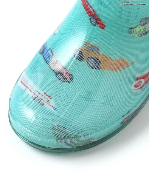 BREEZE(ブリーズ)の「TOMICA×BREEZE レインシューズ(レインシューズ・キッズ・ターコイズブルー・17/16/15 /14)」の9枚目の写真