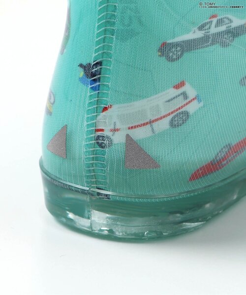 BREEZE(ブリーズ)の「TOMICA×BREEZE レインシューズ(レインシューズ・キッズ・ターコイズブルー・17/16/15 /14)」の10枚目の写真