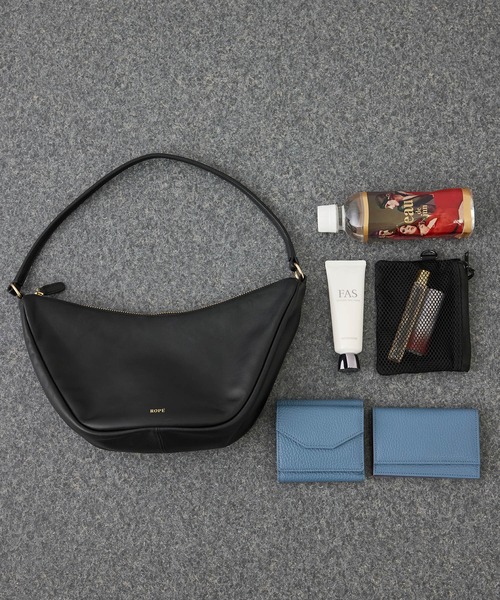 ROPE'（ロペ）の「Sheep Leather Bag matinee(マチネ) /マルチWAYバック（ショルダーバッグ・レディース・ブラック・FREE）」の11枚目の写真