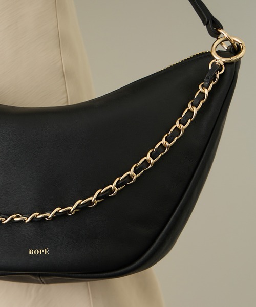 ROPE'（ロペ）の「Sheep Leather Bag matinee(マチネ) /マルチWAYバック（ショルダーバッグ・レディース・ブラック・FREE）」の12枚目の写真