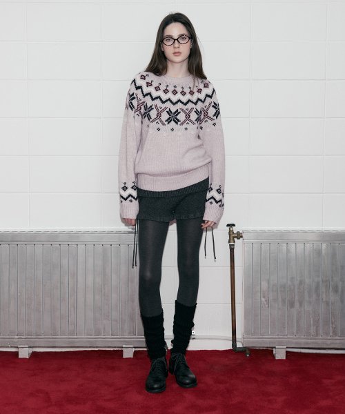 ROLAROLA(ロラロラ)の「SHIRRING KNIT SHORT PANTS CHARCOAL(その他パンツ・レディース・その他・M/S)」の2枚目の写真