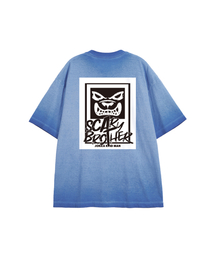 [APSTUDIOXSCARYBROTHER SERIES 3]ピグメントルーズフィット半袖Tシャツ_ブルー
