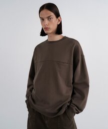 INSILENCE（インサイロンス）の「隠しポケットスウェットシャツMOCHA（スウェット）」