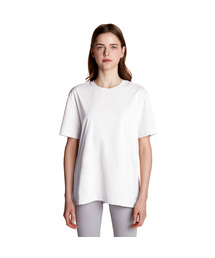 女性カバーアップオーバーサイズ半袖Tシャツ