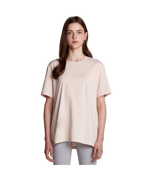 TESLA(テスラ)の「女性カバーアップオーバーサイズ半袖Tシャツ(Tシャツ/カットソー・レディース・スカイブルー/ベージュ/ブラック/ホワイト・S/M/L/XL/2XL)」の6枚目の写真