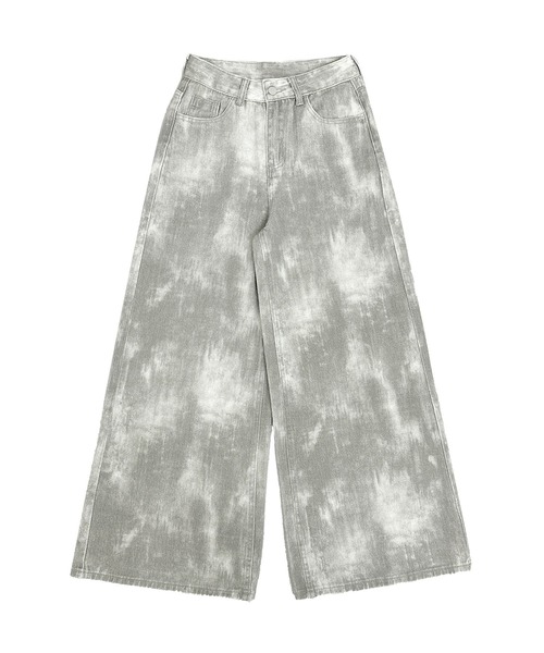 FOLLOWIN（フォロウィン）の「ヴィンテージライクワイドデニムパンツ（デニムパンツ・レディース・グレー/ブラック・LARGE/MEDIUM/SMALL）」の22枚目の写真
