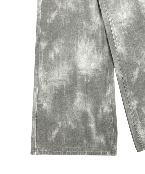 FOLLOWIN（フォロウィン）の「ヴィンテージライクワイドデニムパンツ（デニムパンツ・レディース・グレー/ブラック・LARGE/MEDIUM/SMALL）」の5枚目の写真