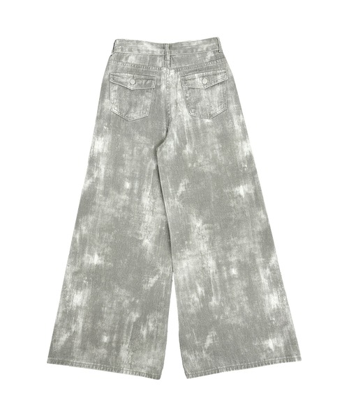 FOLLOWIN（フォロウィン）の「ヴィンテージライクワイドデニムパンツ（デニムパンツ・レディース・グレー/ブラック・LARGE/MEDIUM/SMALL）」の3枚目の写真