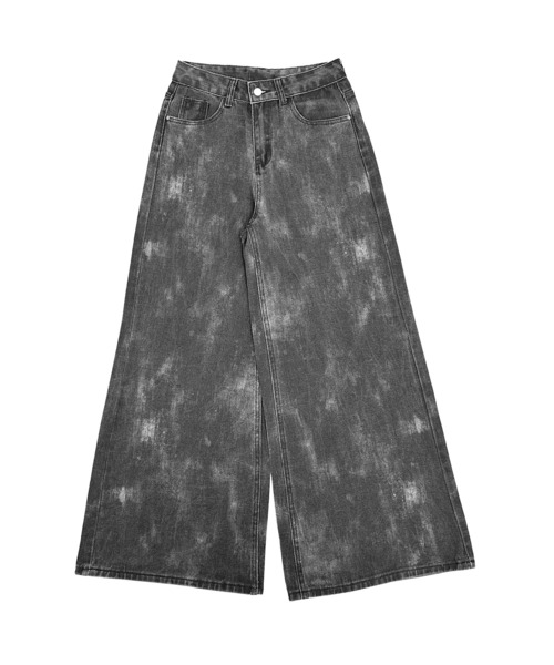 FOLLOWIN（フォロウィン）の「ヴィンテージライクワイドデニムパンツ（デニムパンツ・レディース・グレー/ブラック・LARGE/MEDIUM/SMALL）」の21枚目の写真