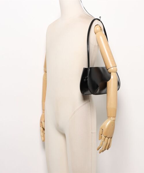 Three Four Time（ｽﾘｰﾌｫｰﾀｲﾑ）の「ダブルセミショルダー（ショルダーバッグ・レディース・ブラック・FREE）」の5枚目の写真