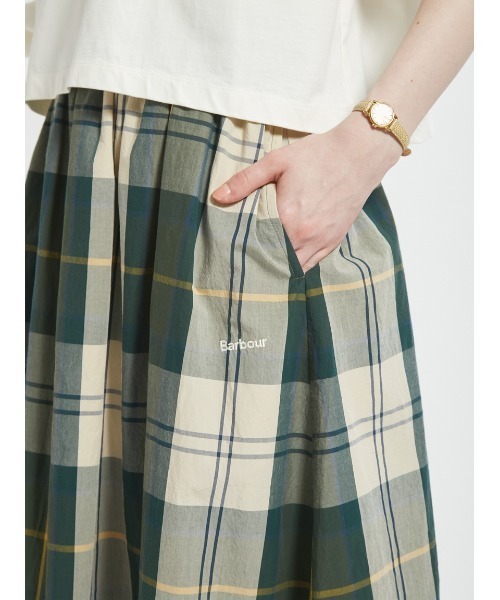Barbour(バブアー)の「ギャザーフレアスカートJapan Exclusive(レディース)(スカート・レディース・ベージュ/チェック・SMALL/MEDIUM)」の12枚目の写真