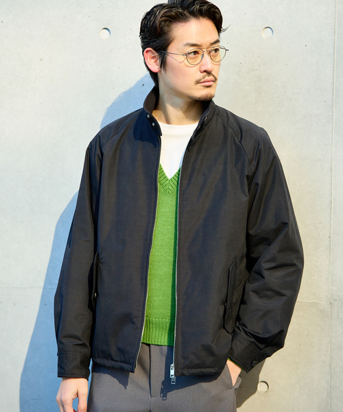 EDIFICE（エディフィス）の「ピーチ ウェザー ハリントン ジャケット（その他アウター・メンズ・ブラック/ベージュ・SMALL/MEDIUM/LARGE）」の6枚目の写真