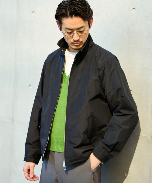 EDIFICE（エディフィス）の「ピーチ ウェザー ハリントン ジャケット（その他アウター・メンズ・ブラック/ベージュ・SMALL/MEDIUM/LARGE）」の7枚目の写真