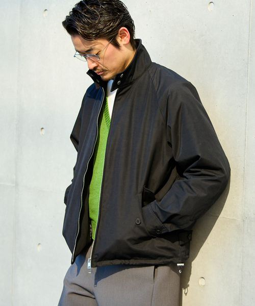 EDIFICE（エディフィス）の「ピーチ ウェザー ハリントン ジャケット（その他アウター・メンズ・ブラック/ベージュ・SMALL/MEDIUM/LARGE）」の8枚目の写真