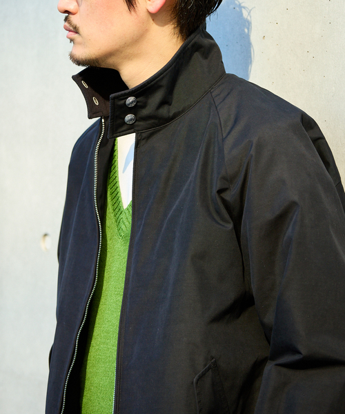 EDIFICE（エディフィス）の「ピーチ ウェザー ハリントン ジャケット（その他アウター・メンズ・ブラック/ベージュ・SMALL/MEDIUM/LARGE）」の10枚目の写真