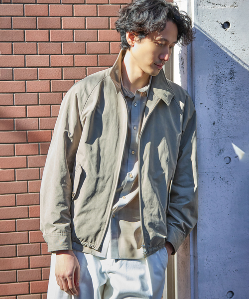 EDIFICE（エディフィス）の「ピーチ ウェザー ハリントン ジャケット（その他アウター・メンズ・ブラック/ベージュ・SMALL/MEDIUM/LARGE）」の16枚目の写真