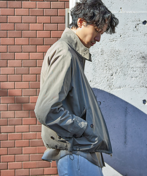 EDIFICE（エディフィス）の「ピーチ ウェザー ハリントン ジャケット（その他アウター・メンズ・ブラック/ベージュ・SMALL/MEDIUM/LARGE）」の18枚目の写真