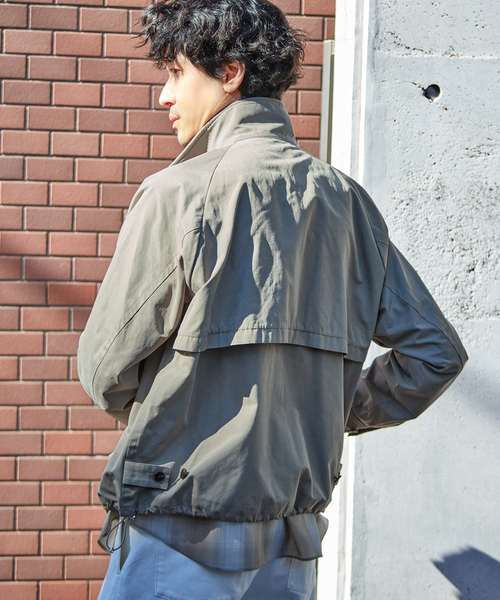 EDIFICE（エディフィス）の「ピーチ ウェザー ハリントン ジャケット（その他アウター・メンズ・ブラック/ベージュ・SMALL/MEDIUM/LARGE）」の19枚目の写真