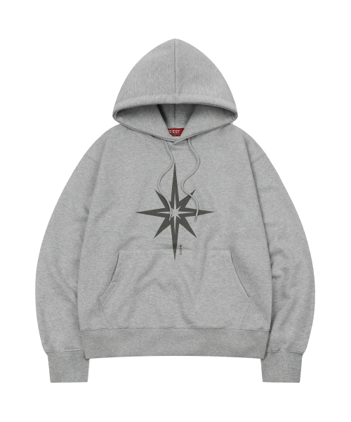 S'EST(エスイーエスティー)の「Starlight Archive Hoodie Gray(パーカー・メンズ・グレー・SMALL/MEDIUM/LARGE)」の1枚目の写真