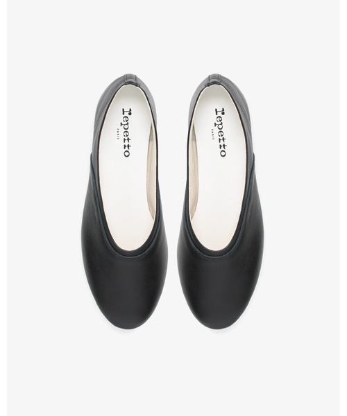 Repetto(レペット)の「Olympe バレエフラット - ラバーソール - EUサイズ / V4265VE(バレエシューズ・レディース・ブラック・35/34/40/39/38/37/36)」の2枚目の写真