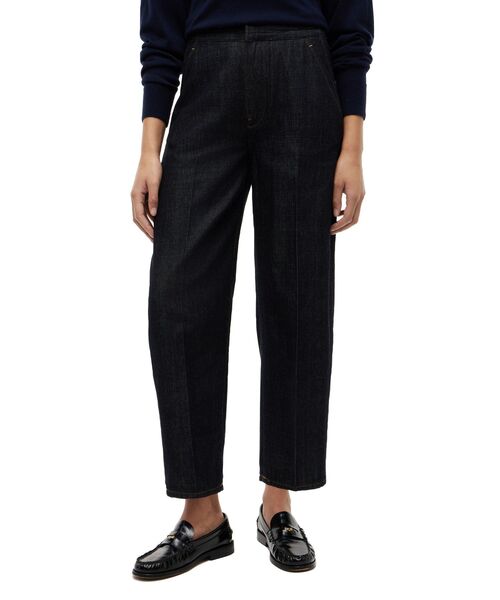 TOMMY HILFIGER(トミーヒルフィガー)の「デニムピュアエラスティックバレルジーンズ(デニムパンツ・レディース・インディゴブルー・32inch/34inch/36inch)」の1枚目の写真