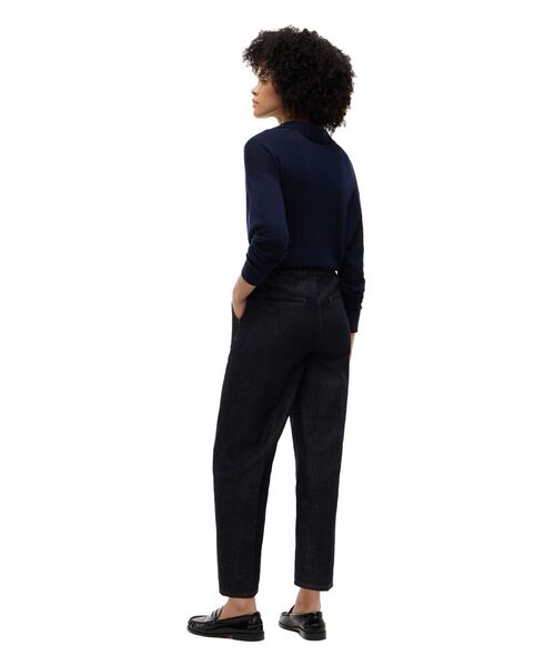 TOMMY HILFIGER(トミーヒルフィガー)の「デニムピュアエラスティックバレルジーンズ(デニムパンツ・レディース・インディゴブルー・32inch/34inch/36inch)」の3枚目の写真