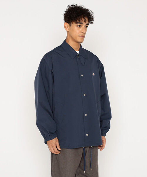 DANTON 美品　MENS 3LAYER CLOTH COACH JACKET DANTON MEN'S 3LAYER CLOTH COACH JACKET DANTON ⁄ NYLON LIGHT DOWN