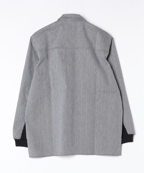 Rivvia PROJECTS（リヴィアプロジェクツ）の「【Rivvia PROJECTS】HICKORY DENIM SHIRT（シャツ/ブラウス・メンズ・ブラック/インディゴブルー・LARGE/X-LARGE/MEDIUM）」の6枚目の写真