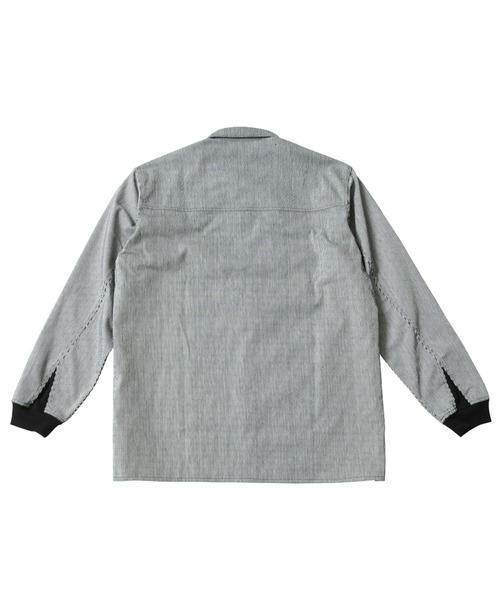 Rivvia PROJECTS（リヴィアプロジェクツ）の「【Rivvia PROJECTS】HICKORY DENIM SHIRT（シャツ/ブラウス・メンズ・ブラック/インディゴブルー・LARGE/X-LARGE/MEDIUM）」の3枚目の写真