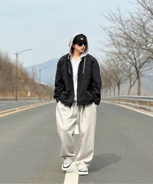 CHASECULT(チェイスカルト)の「男性脱着フードディテクタブルジャンパー-FARK4111B03(ブルゾン・メンズ・ブラック・100/110/95/105)」の6枚目の写真