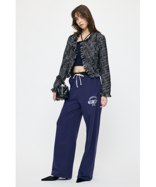 MOUSSY（マウジー）の「SLACKER TWEED SHORT ジャケット（その他アウター・レディース・アイボリー/ライトグリーン/ブラック系その他・FREE）」の7枚目の写真