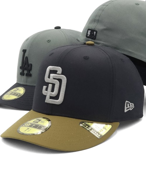 ニューエラキャップ PRE-CURVED59FIFTY ツートーンMLBリップストップ