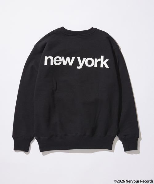 JOURNAL STANDARD（ジャーナルスタンダード）の「Nervous Records / ナーヴァス・レコーズ × JOURNAL STANDARD スウェット（スウェット・メンズ・ブラック・MEDIUM/LARGE/X-LARGE）」の2枚目の写真