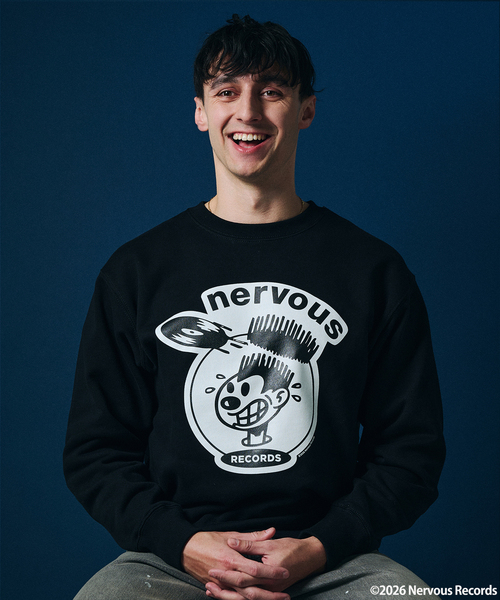 JOURNAL STANDARD（ジャーナルスタンダード）の「Nervous Records / ナーヴァス・レコーズ × JOURNAL STANDARD スウェット（スウェット・メンズ・ブラック・MEDIUM/LARGE/X-LARGE）」の4枚目の写真