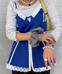 HELLO.SANFRANCISCO（ハローサンフランシスコ）の「【emikyoコラボ】【HELLO.SANFRANCISCO/ハローサンフランシスコ】マルチウェイビスチェ（ワンピース）」