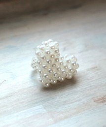 at.（アット）の「【at.】ビッグハートパールリング（リング）」