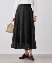 ROPE' PICNIC | 刺繍レースフレアスカート(スカート)