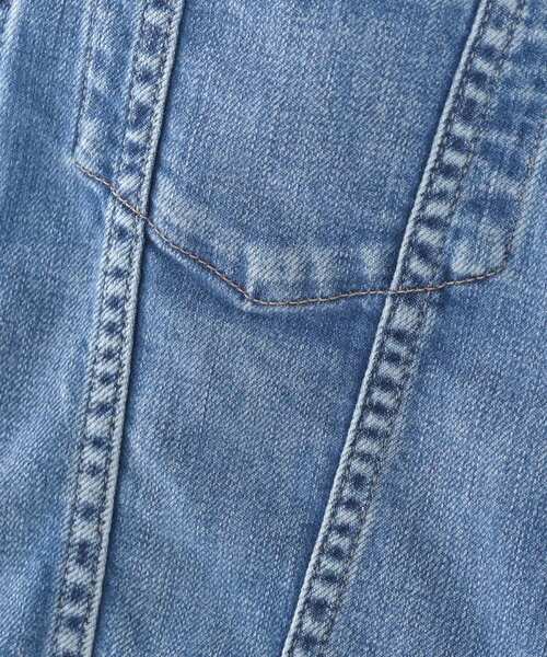 UNTITLED（アンタイトル）の「【Healthy DENIM】別注Bran／デニムジャケット（デニムジャケット・レディース・ブルー系その他/サックスブルー・42/02）」の7枚目の写真