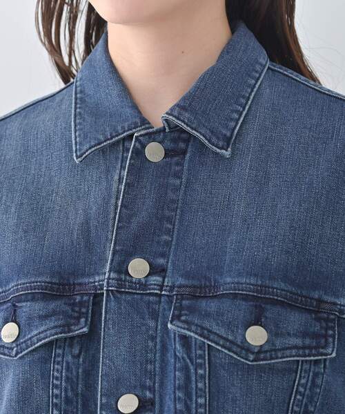 UNTITLED（アンタイトル）の「【Healthy DENIM】別注Bran／デニムジャケット（デニムジャケット・レディース・ブルー系その他/サックスブルー・42/02）」の15枚目の写真