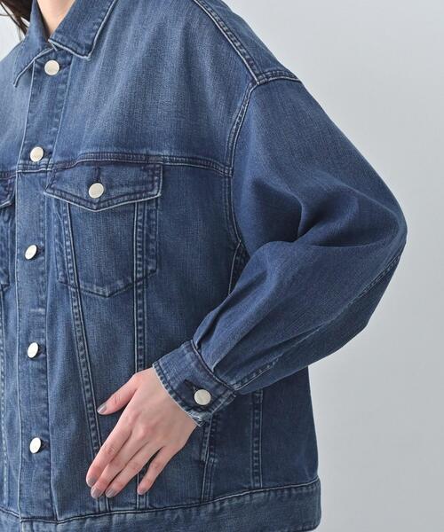 UNTITLED（アンタイトル）の「【Healthy DENIM】別注Bran／デニムジャケット（デニムジャケット・レディース・ブルー系その他/サックスブルー・42/02）」の17枚目の写真
