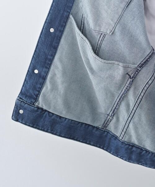 UNTITLED（アンタイトル）の「【Healthy DENIM】別注Bran／デニムジャケット（デニムジャケット・レディース・ブルー系その他/サックスブルー・42/02）」の20枚目の写真