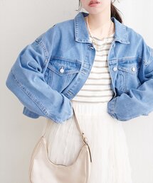 natural couture | ショートデニムジャケット(デニムジャケット)