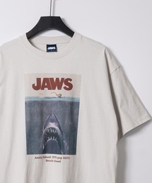 【15】〔JAWS/ジョーズ〕ポスタープリント ユーズドライク半袖Tシャツ