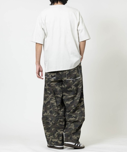 JOHN'S CLOSET（ジョンズクローゼット）の「【15】〔JAWS/ジョーズ〕ポスタープリント ユーズドライク半袖Tシャツ（Tシャツ/カットソー・メンズ・ブラック系1/ホワイト系2/ホワイト系1/ブラック系2・X-LARGE/LARGE/MEDIUM）」の13枚目の写真
